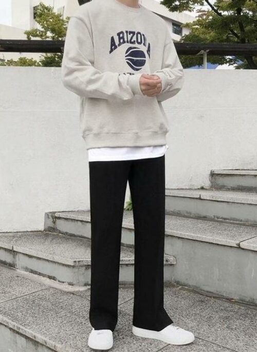 Casual Cotton Pullover Sweatshirt