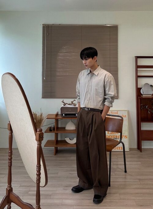 Casual Long Sleeve Business Shirt