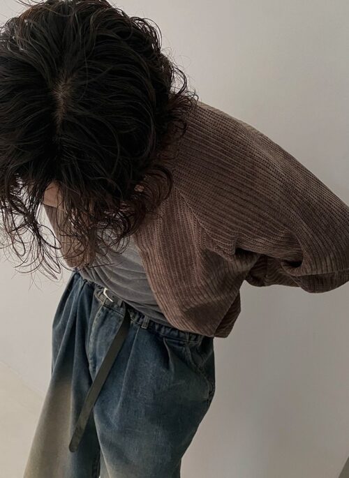 Corduroy Casual Short Jacket