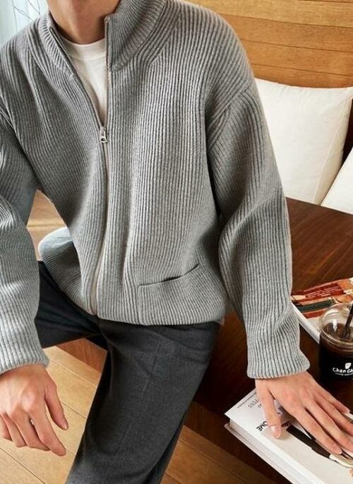 Cozy Knit Cardigan Sweater