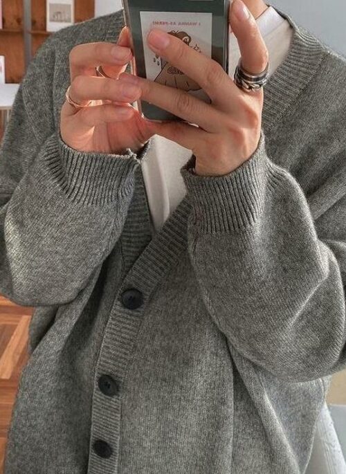 Cozy Knit Cardigan Sweater