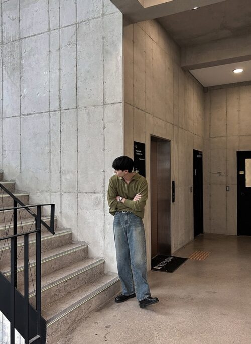 Cozy Knit Vneck Sweater