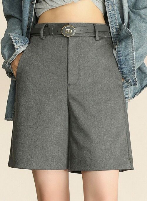 Grey Classic Suit Shorts | Taemin – SHINee