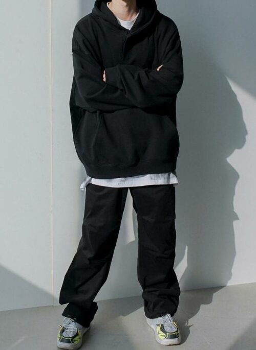 Korean Style Loose Hoodie Trendy Pullover
