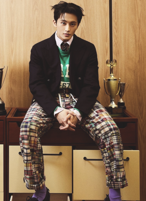 Multicolored Plaid Patches Pants | Mark – NCT