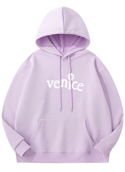 Purple “Venice” Print Hoodie | Mark – NCT