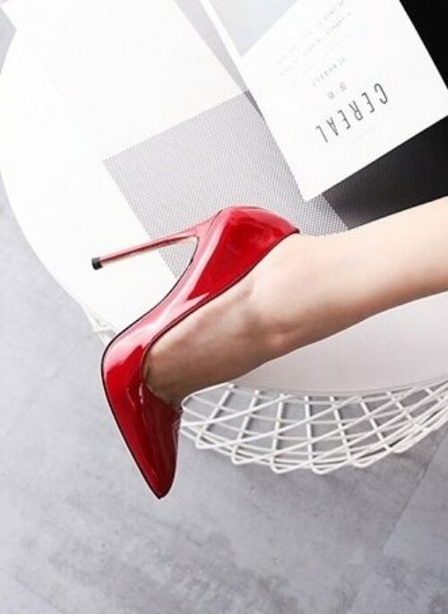 Red Classic Stilettos | Solar - Mamamoo