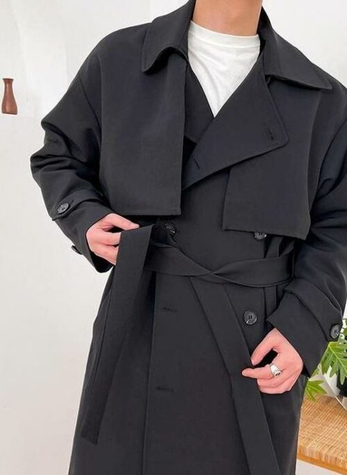 Relaxed Fit Trench Coat