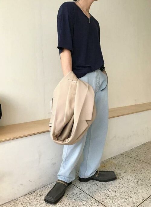 Silk Cotton Short Sleeve T-Shirt