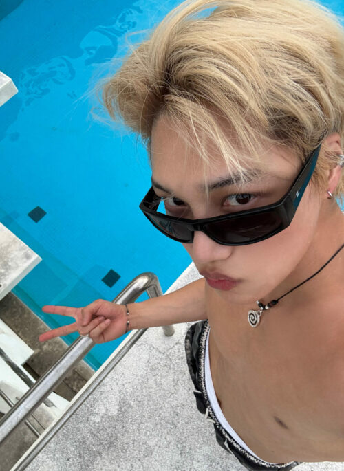 Silver Swirl Pendant Necklace | Kai – EXO