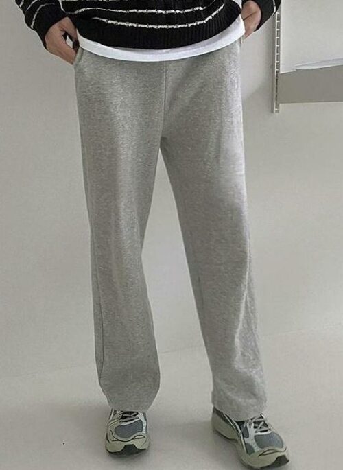 Stylish Relaxedfit Grey Trousers