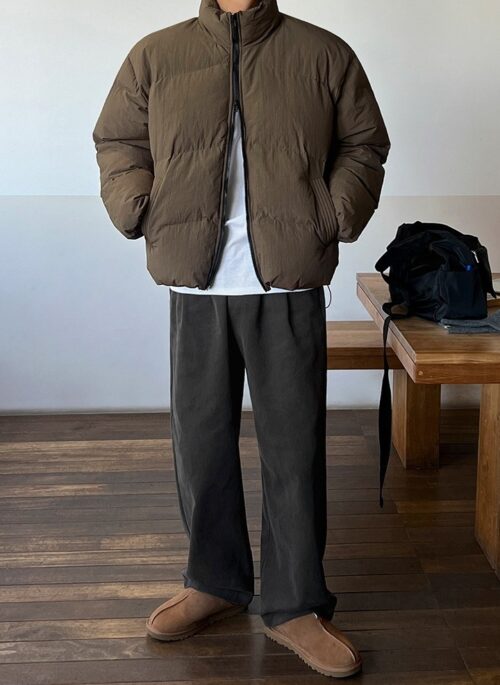 Trendy Short Winter Puffer Jacket