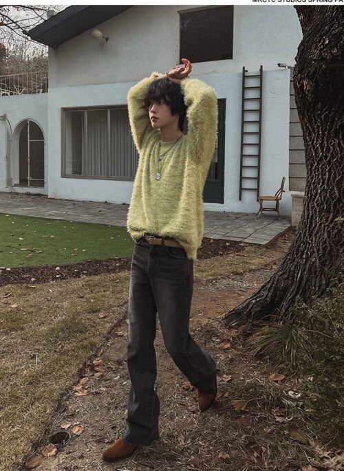 Vintage Flare Denim Trousers