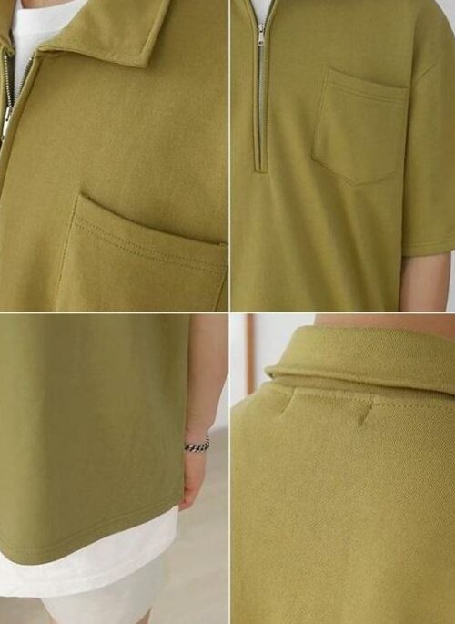Vintage Loose Fit Polo Shirt