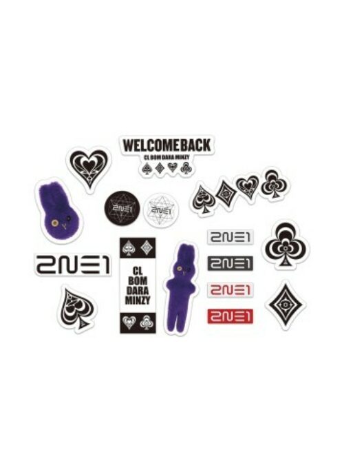 2NE1 “Welcomeback” Removable Sticker Pack