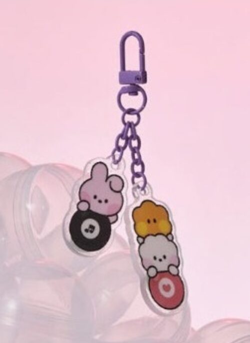 BT21 “Lucky Gatcha” Minini Acrylic Keyring | B