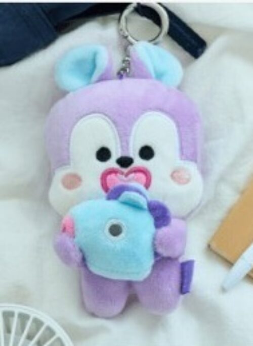 BT21 “Mang” Basic Doll Keyring With Mask