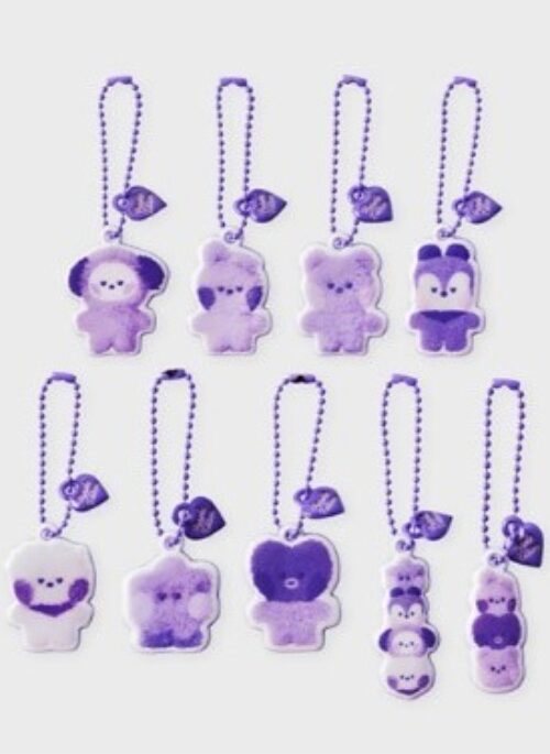 BT21 “Purple of Wish Edition” Minini Random Keyring