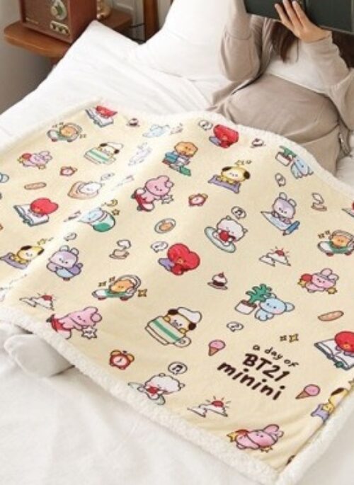 BT21 x Monopoly “Collaboration” Blanket | Everyday