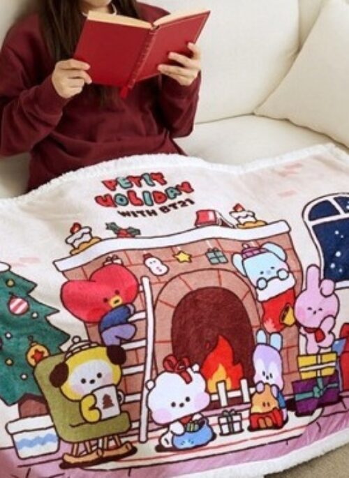 BT21 x Monopoly “Collaboration” Blanket | Petit Holiday