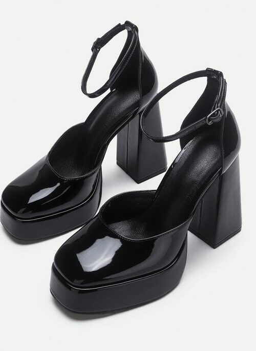Black Platform Mary Jane Shoes | Do Do Hee – My Demon