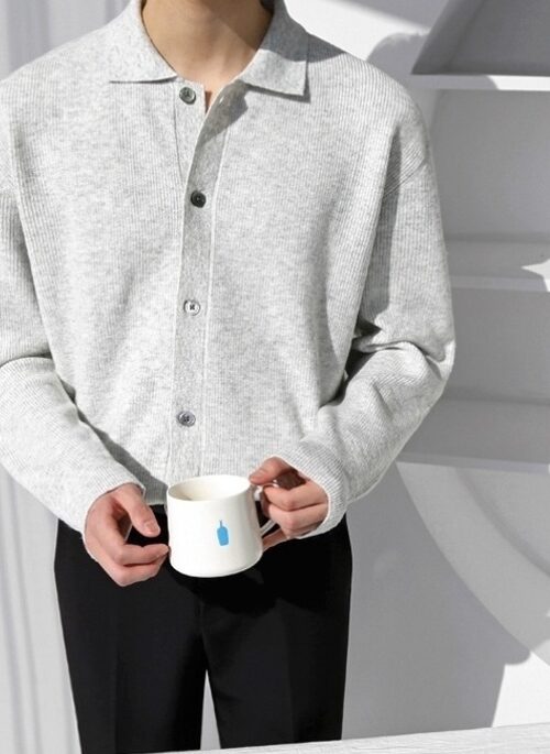 Casual Knit Cardigan Sweater