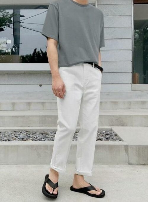 Casual Trendy Loose Straight Pants