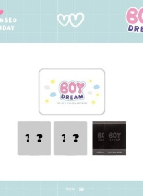 EVNNE “Boy Dream” Tin Case Photo Set