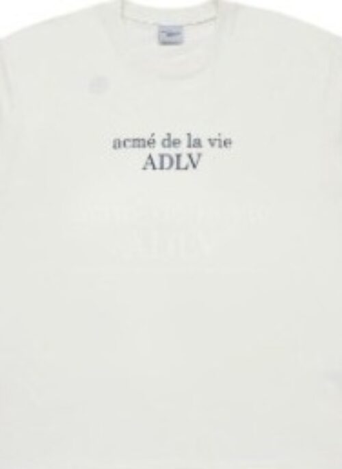 JEONGHAN x acme de la vie - Circle Symbol Basic Logo Short Sleeve | Cream