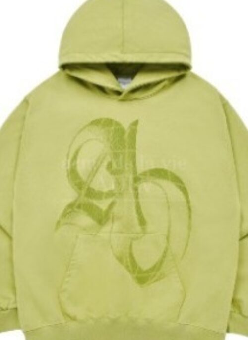 JEONGHAN x acme de la vie – Halftone Symbol Printing Hoodie | Lime