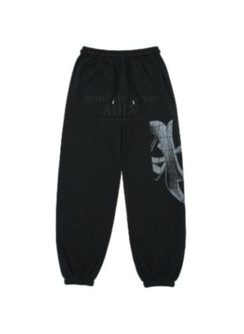 JEONGHAN x acme de la vie - Halftone Symbol Printing Pants | Black