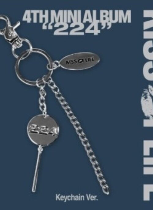 KISS OF LIFE 4th Mini Album – 224 | Keychain version