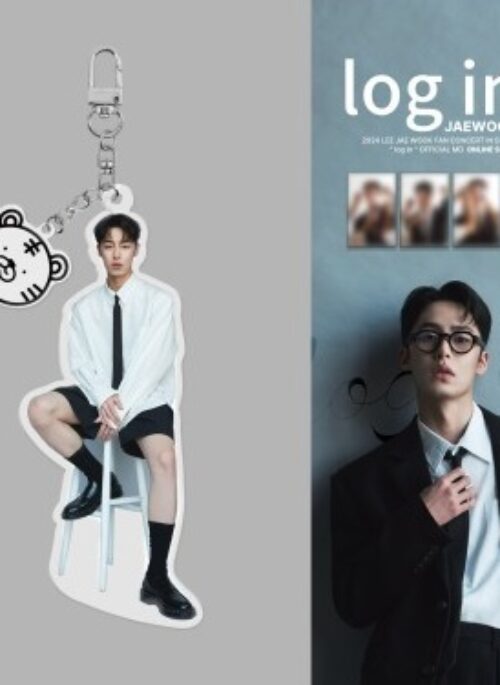 LEE JAE WOOK “Log In” Acrylic Keyring