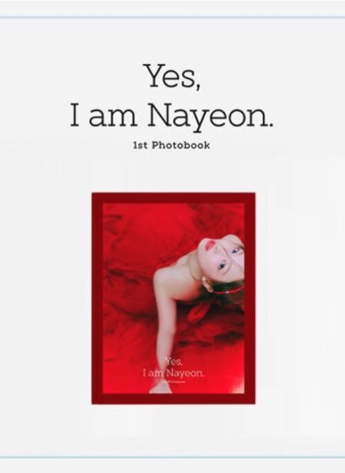 Nayeon 1st Photobook - Yes, I am Nayeon. | Burgundy version