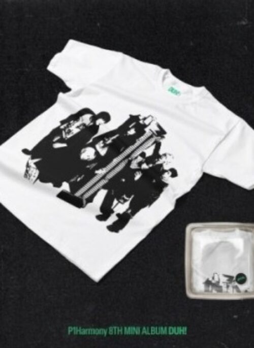 P1Harmony 8th Mini Album – DUH! | Limited edition, Plain White T version