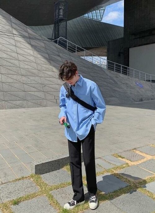 Relaxed Fit Tailored Trousers