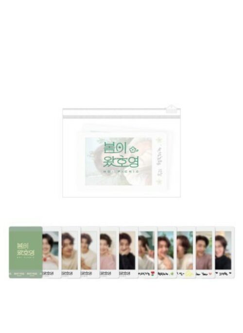 SonHoYoung “HOI PICNIC” PVC Pouch & Polaroid Set