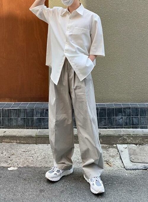 Stylish Loose Wideleg Trousers