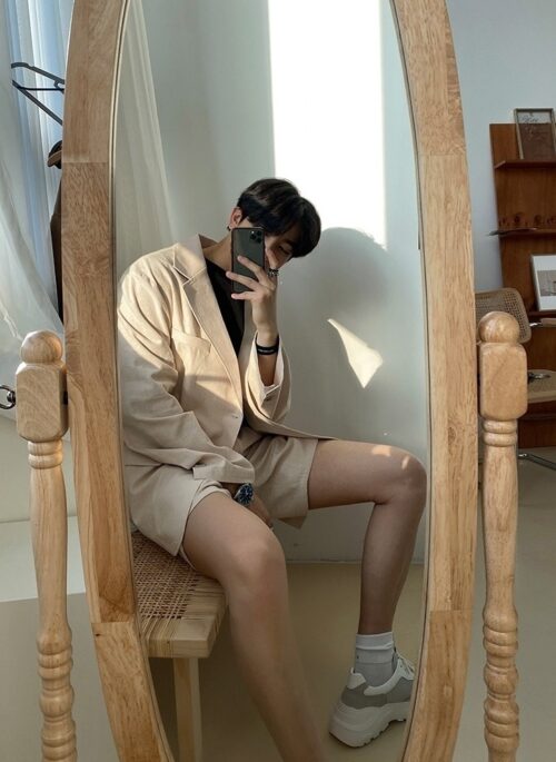 Summer Linen Blend Relaxed Fit Shorts