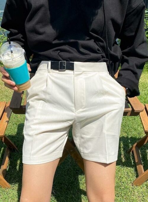 Summer Loose Tailored Shorts