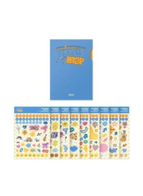 xikers “roadymap” Deco Sticker Pack