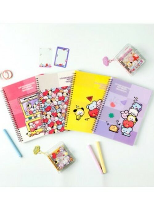 BT21 x Studio Eight Collaboration – 1/8 Mathematics Notebook