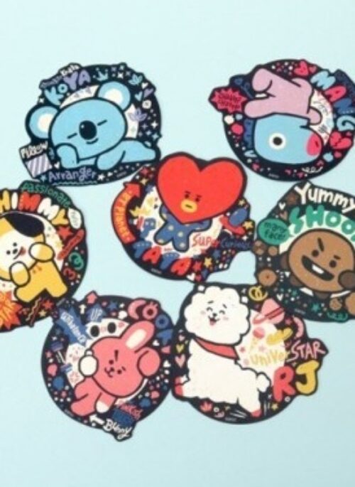 BT21 x Bytori Collaboration - Travel Sticker SET