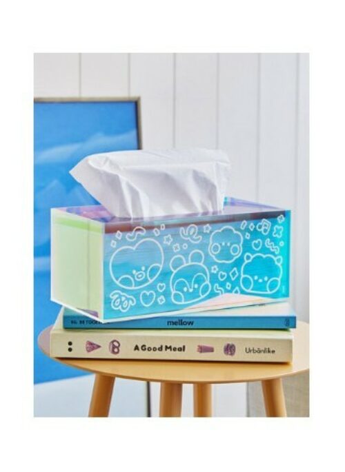 BT21 x Line Friends Collaboration – Minini Glitter Tissue Case