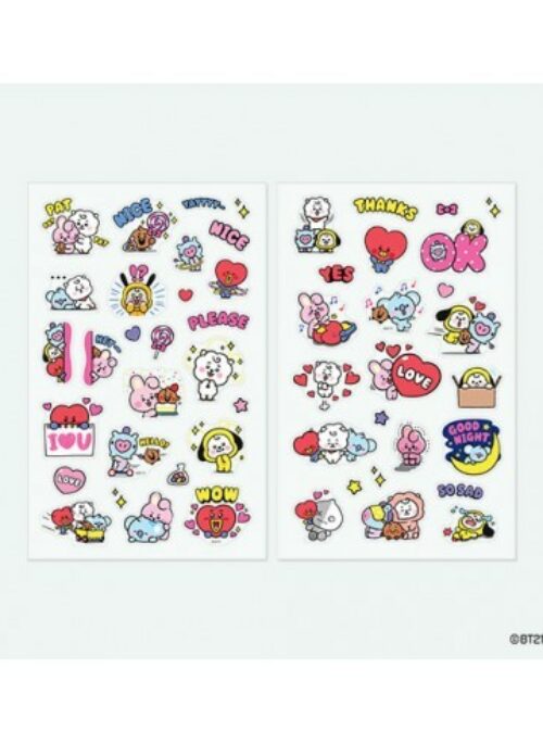 BT21 x Monopoly Collaboration – Clear Sticker | Everyday
