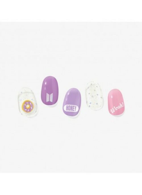 BTS “Gelato Factory” Merch – Jellymix Nail Purple Donut