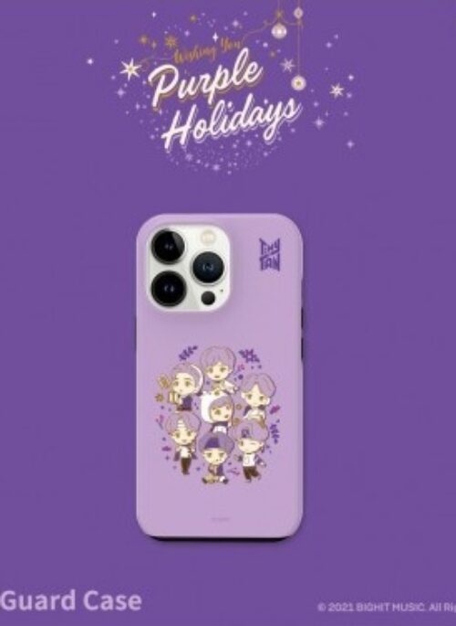 BTS x TinyTAN “Purple Holiday” Merch – Dual Guard Case