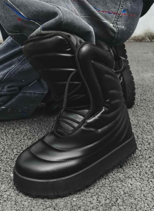 Black Cloud Winter Boots | Giselle – Aespa