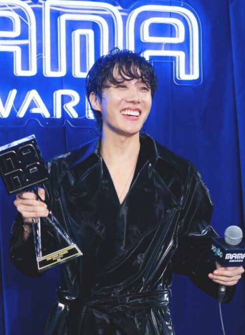 Black Patent Faux Leather Trench Coat | J-Hope – BTS