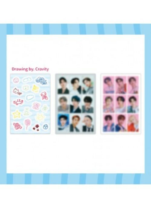CRAVITY “NEW WAVE” Merch – Sticker Set